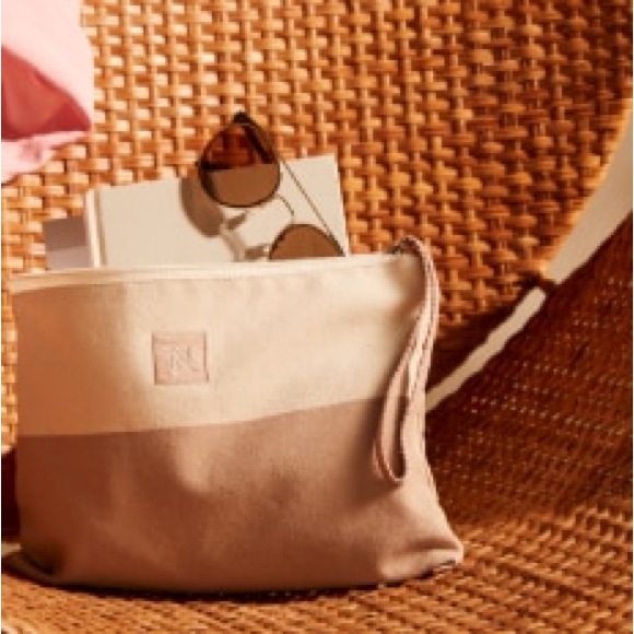 🛒 LAST CALL‼️ NWT Nespresso Up cycled Beach Pouch - Picture 2 of 2